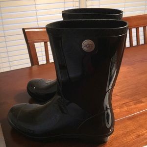 Black Ugg Rain Boots